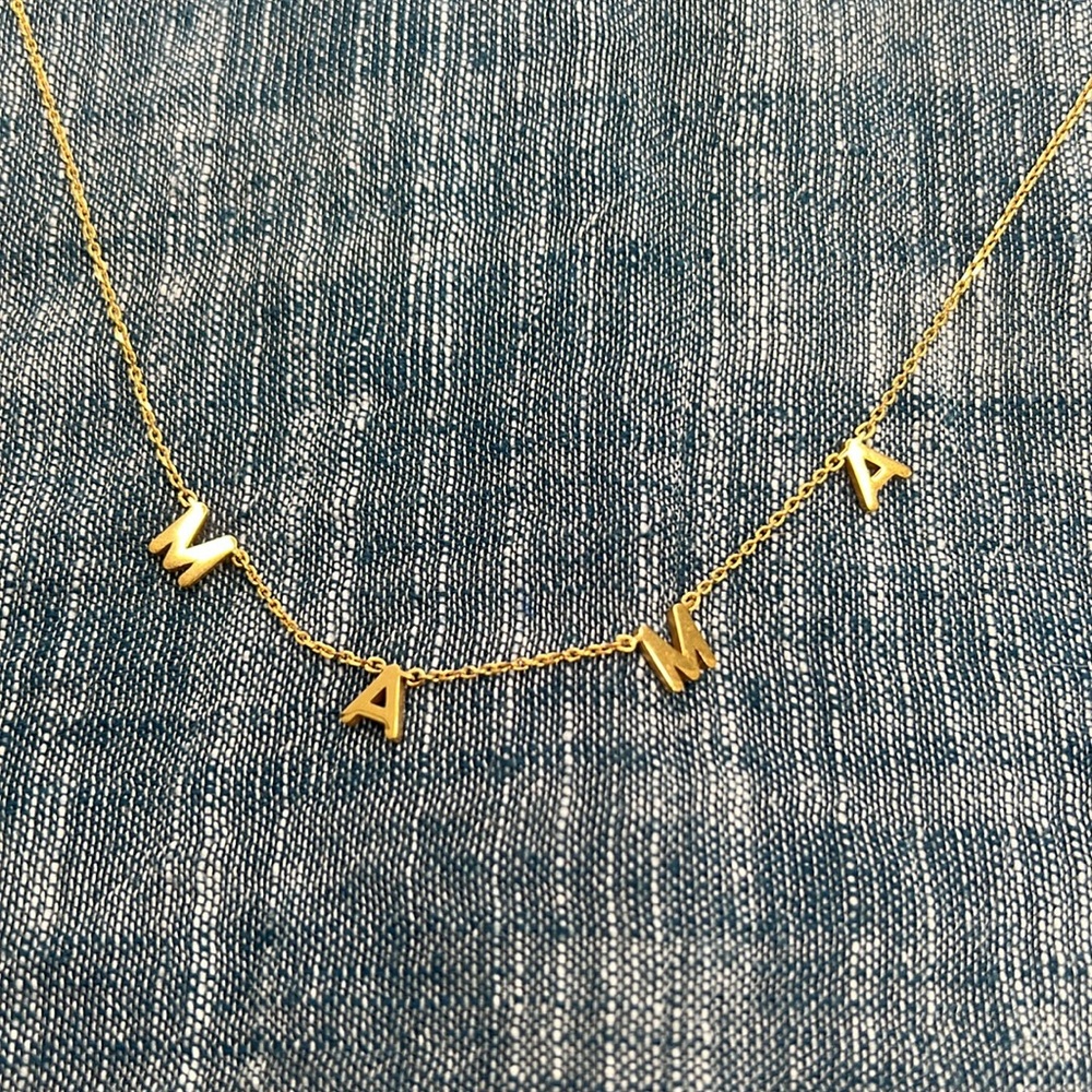 Gold Mama Necklace